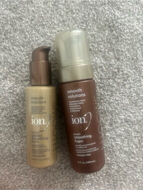 Smooth Soluts Keratin Smoothing Foam & Golden Smoothing Balm - Brown & Cream